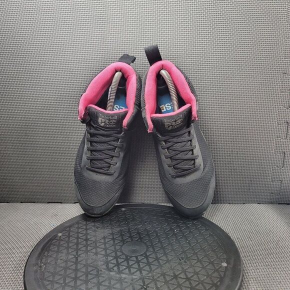 Timberland Pro Composite Boots Womens Sz 7.5 Black Steel Toe Work Boots - Picture 7 of 10